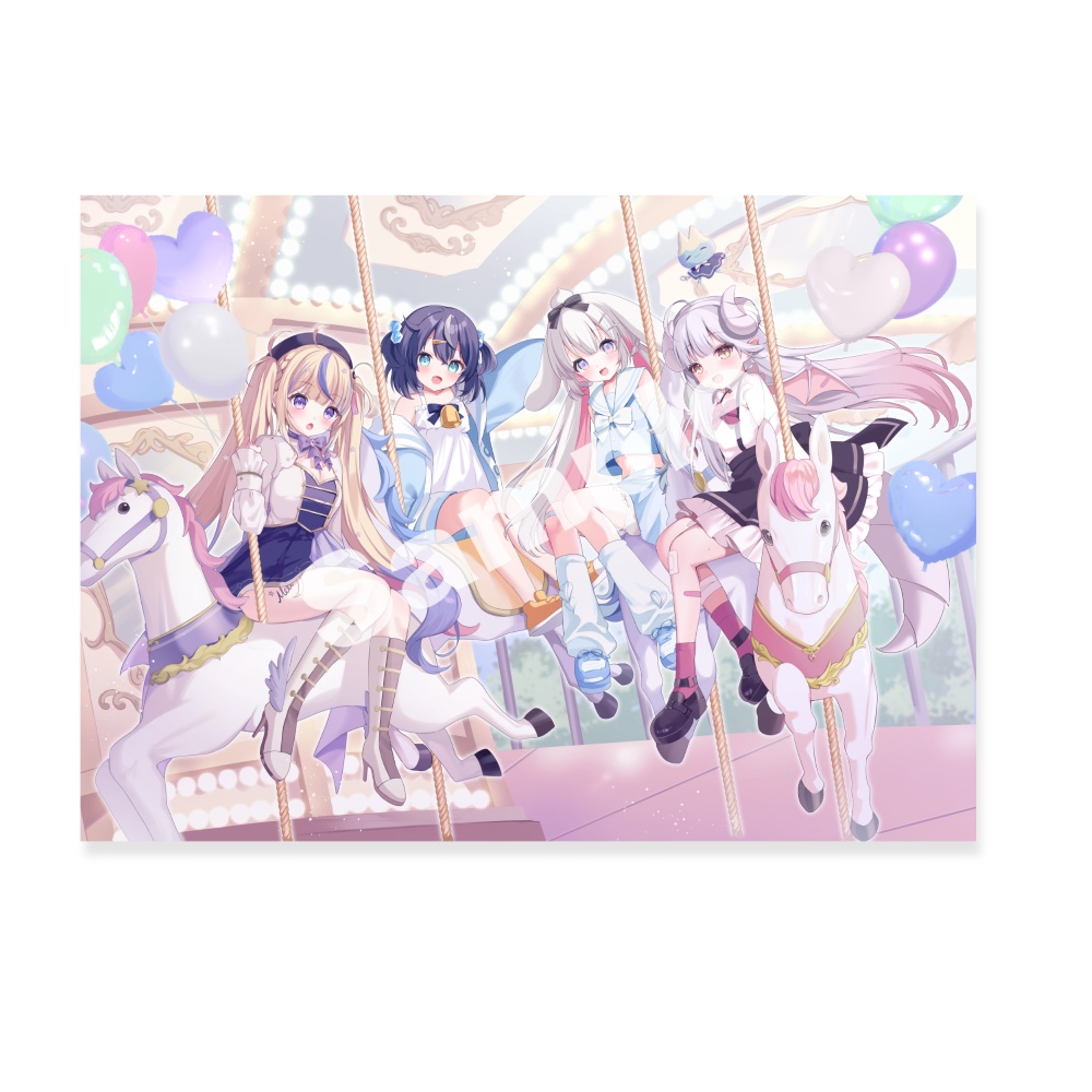 【２周年記念グッズ】クリアアクリルボード