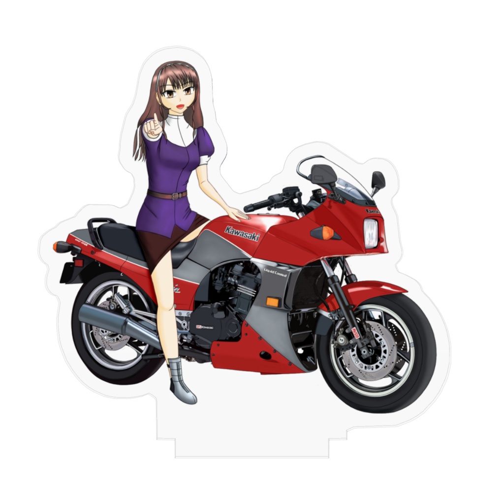 艦これ 足柄&GPZ900Ninja