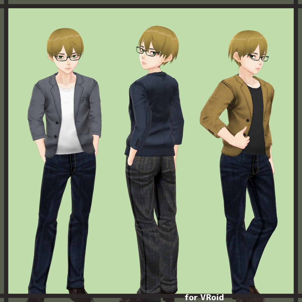 サマージャケット【#VRoid β】