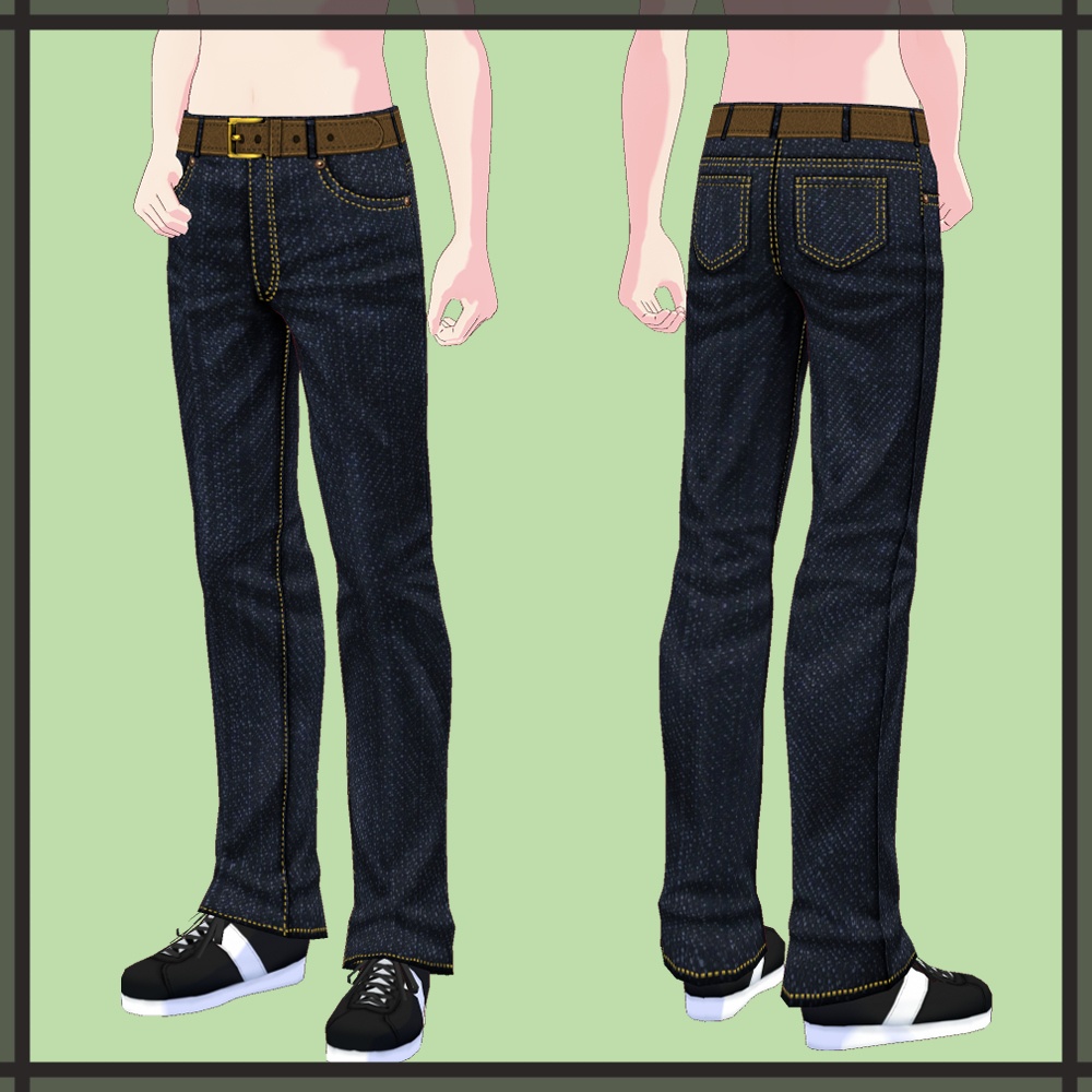 ジーンズ【#VRoid】