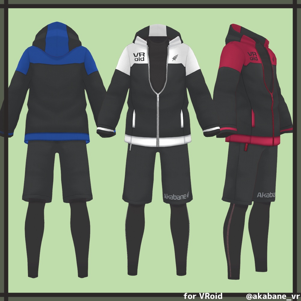 スポーツウェア2022 | Sportswear 2022【#VRoid】