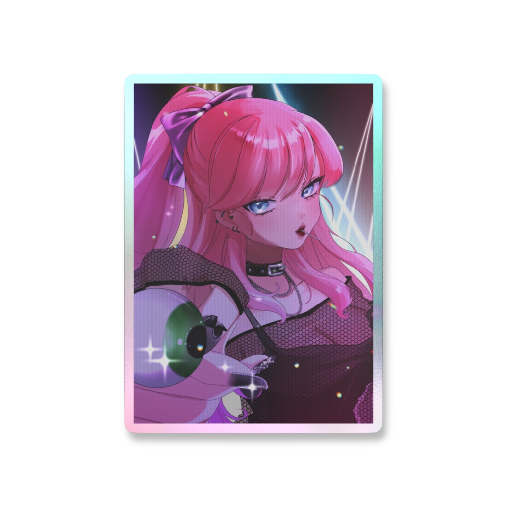 1.5周年記念記念グッズ オーロラステッカー