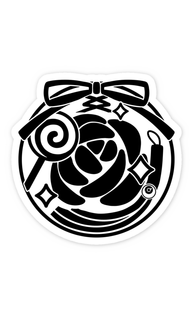 【2周年記念】すれ🍭いぶ紋章ステッカー 復刻有
