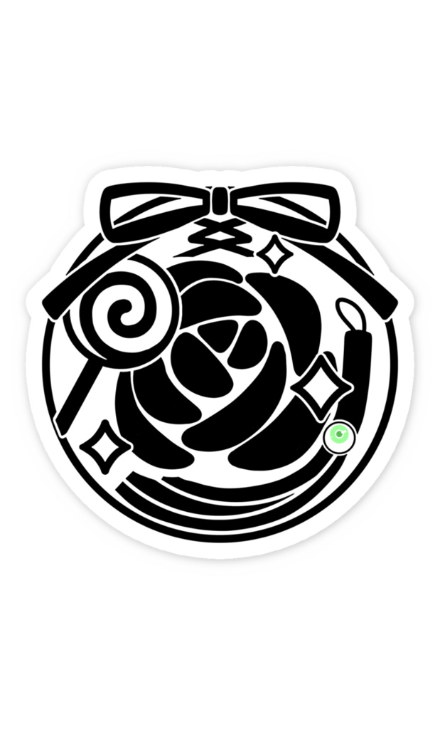 【2周年記念】すれ🍭いぶ紋章ステッカー 復刻有