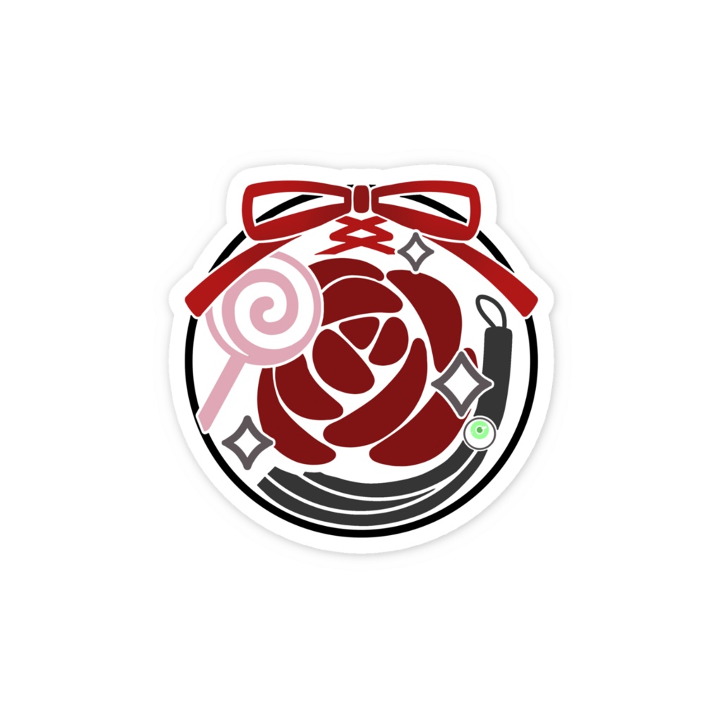 【2周年記念】すれ🍭いぶ紋章ステッカー 復刻有