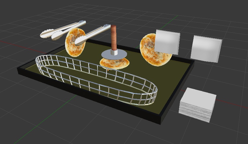 호떡_Hotteok 3D model