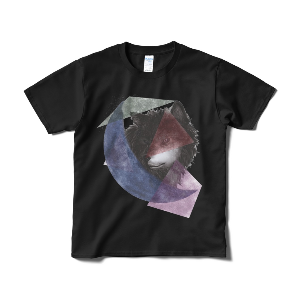 狼　Ｔシャツ　黒