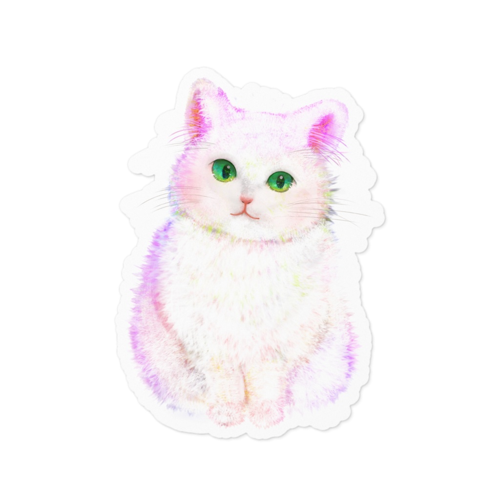 猫ちゃんステッカー