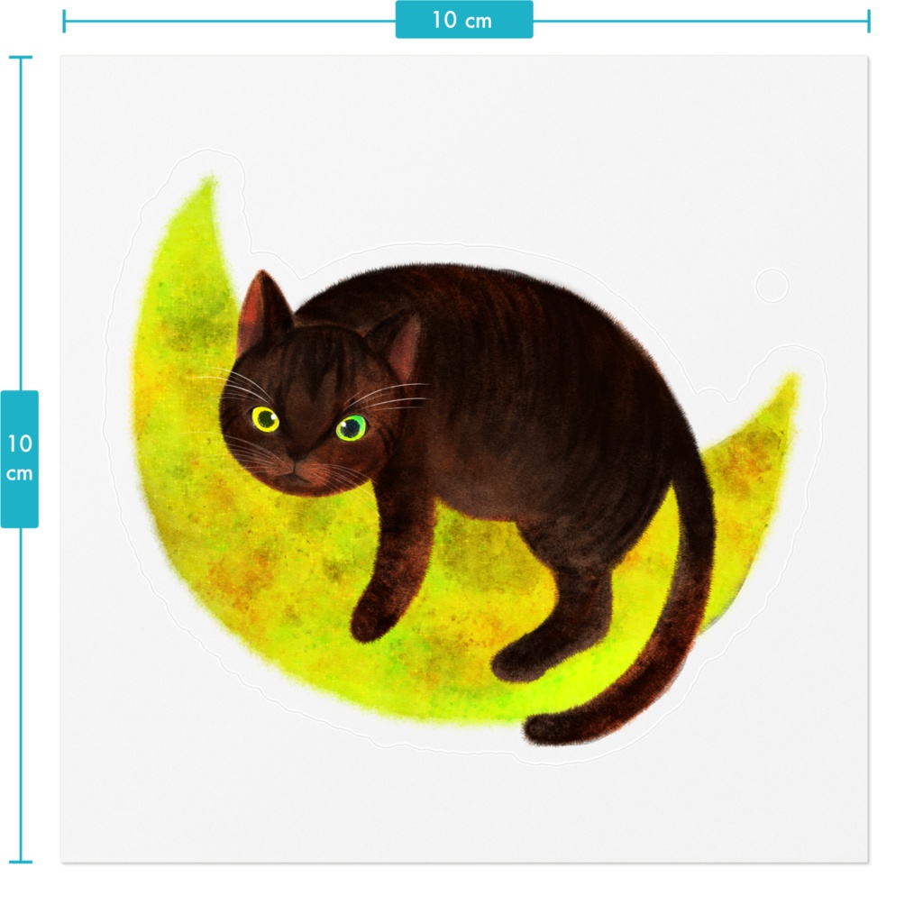 猫ちゃんステッカー(サバ)