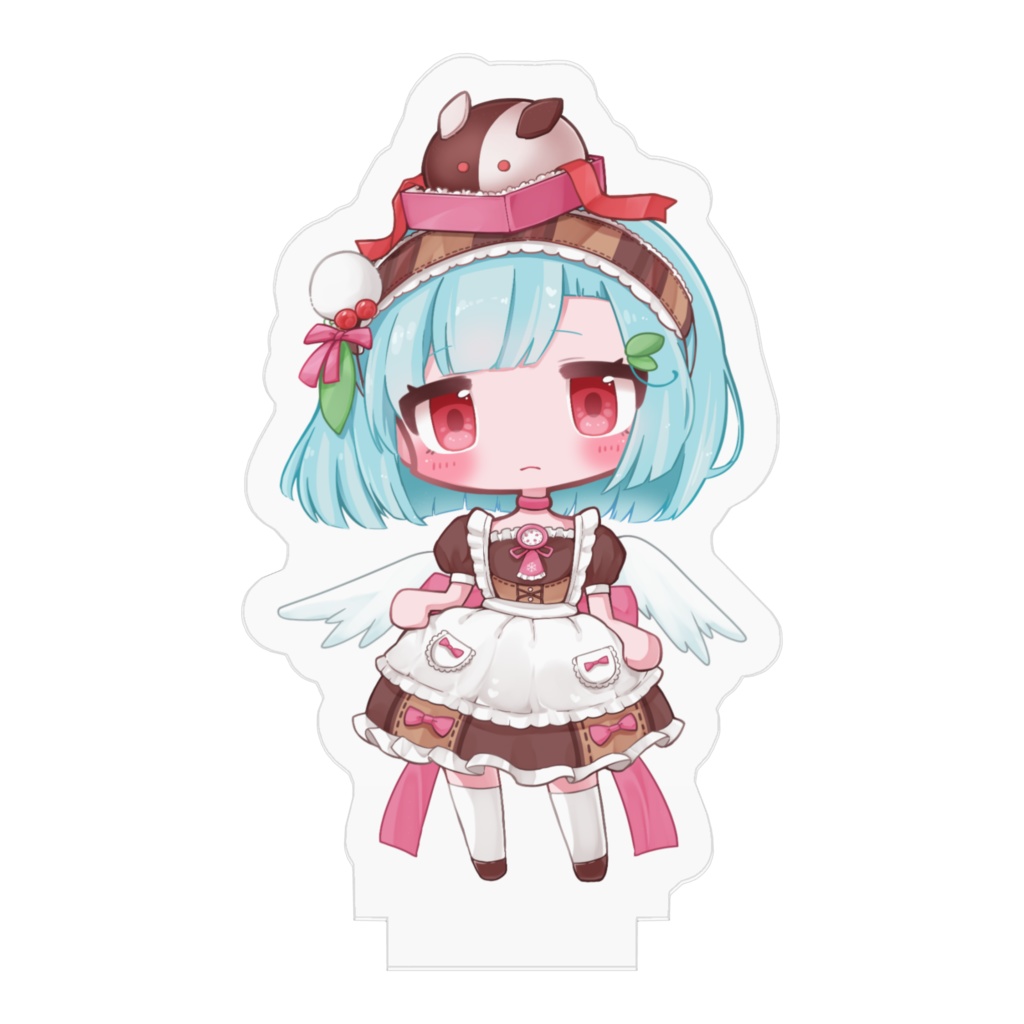 ゆきみやバレンタインアクリルフィギュア