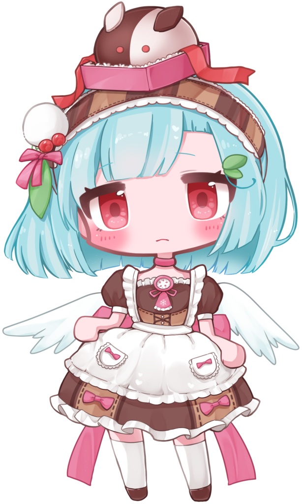 ゆきみやバレンタインふかふかクッション