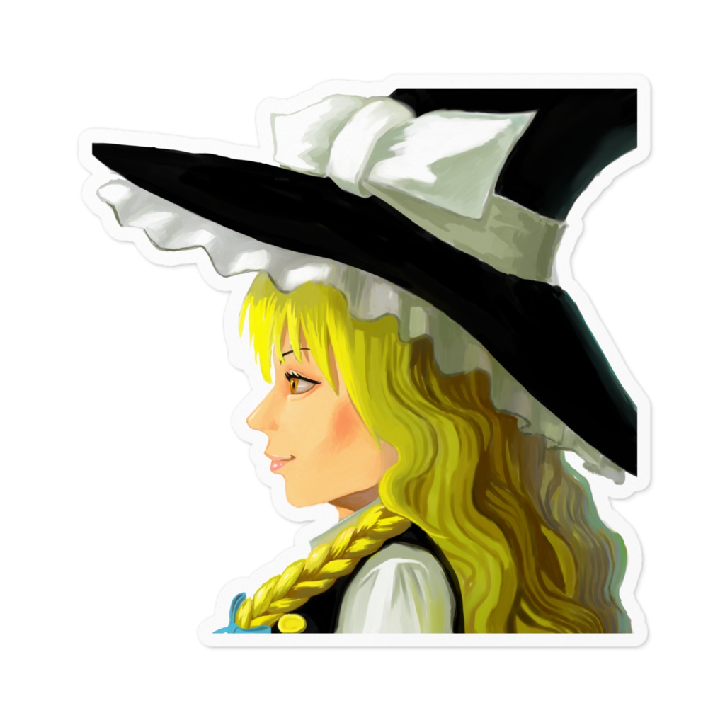 魔理沙ステッカー