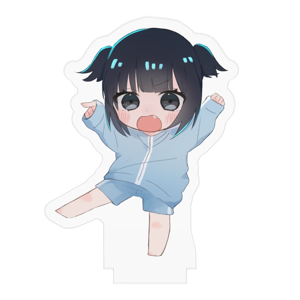 イイ事起きろちゃんアクリルフィギュア