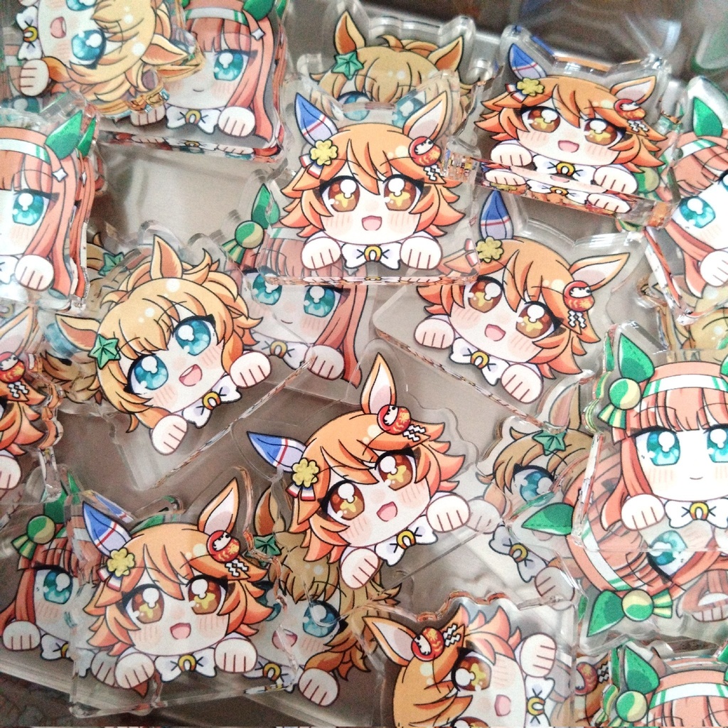 つめるかもしれない自立ミニアクリルスタンド全3種