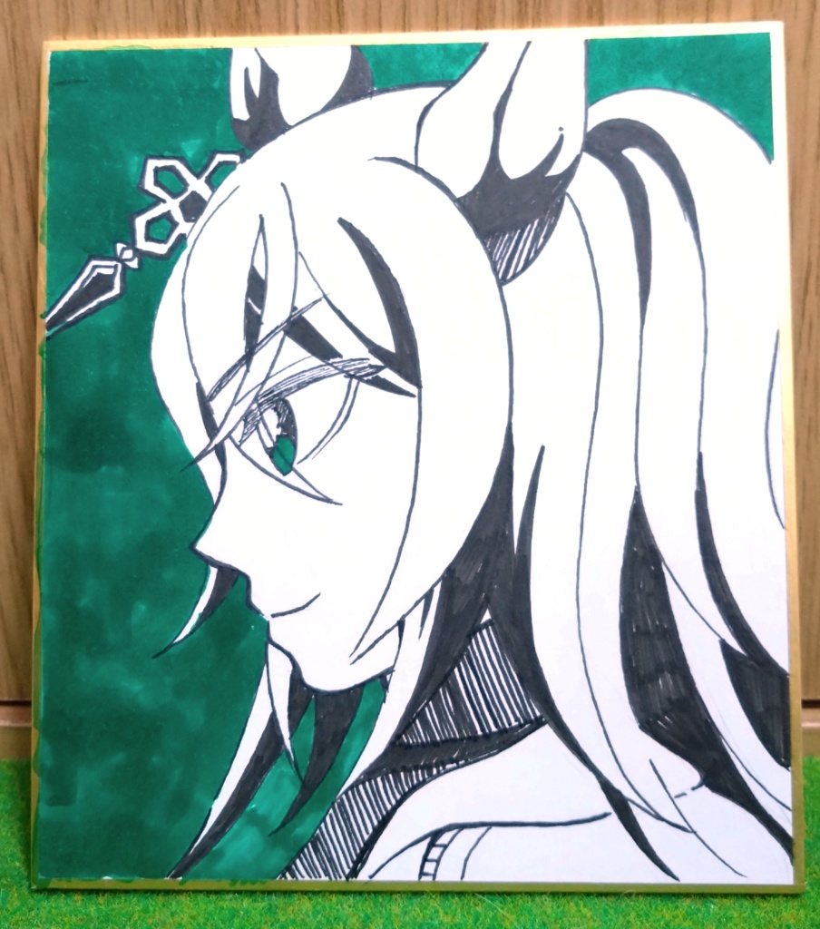 カラー単色イラスト シンボリクリスエス