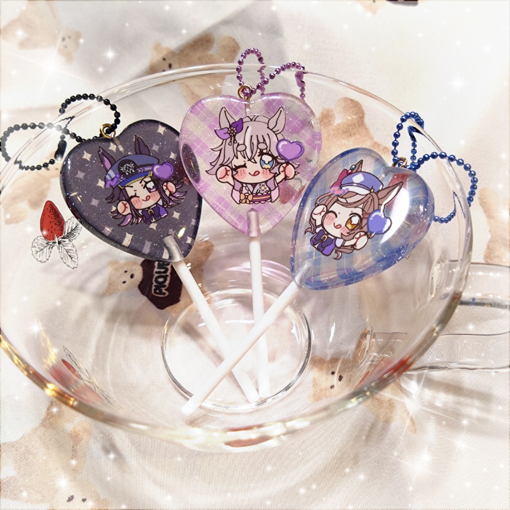 ペロキャンキーホルダー