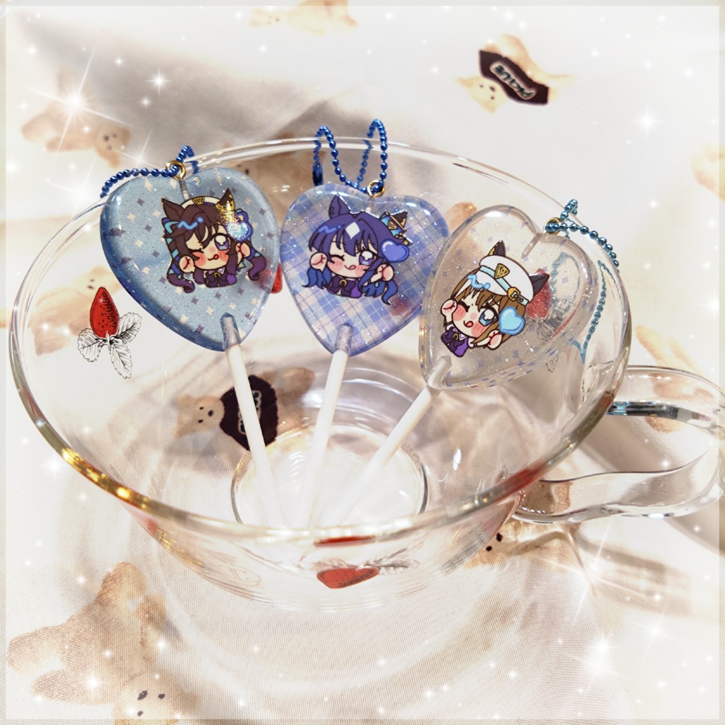 ペロキャンキーホルダー