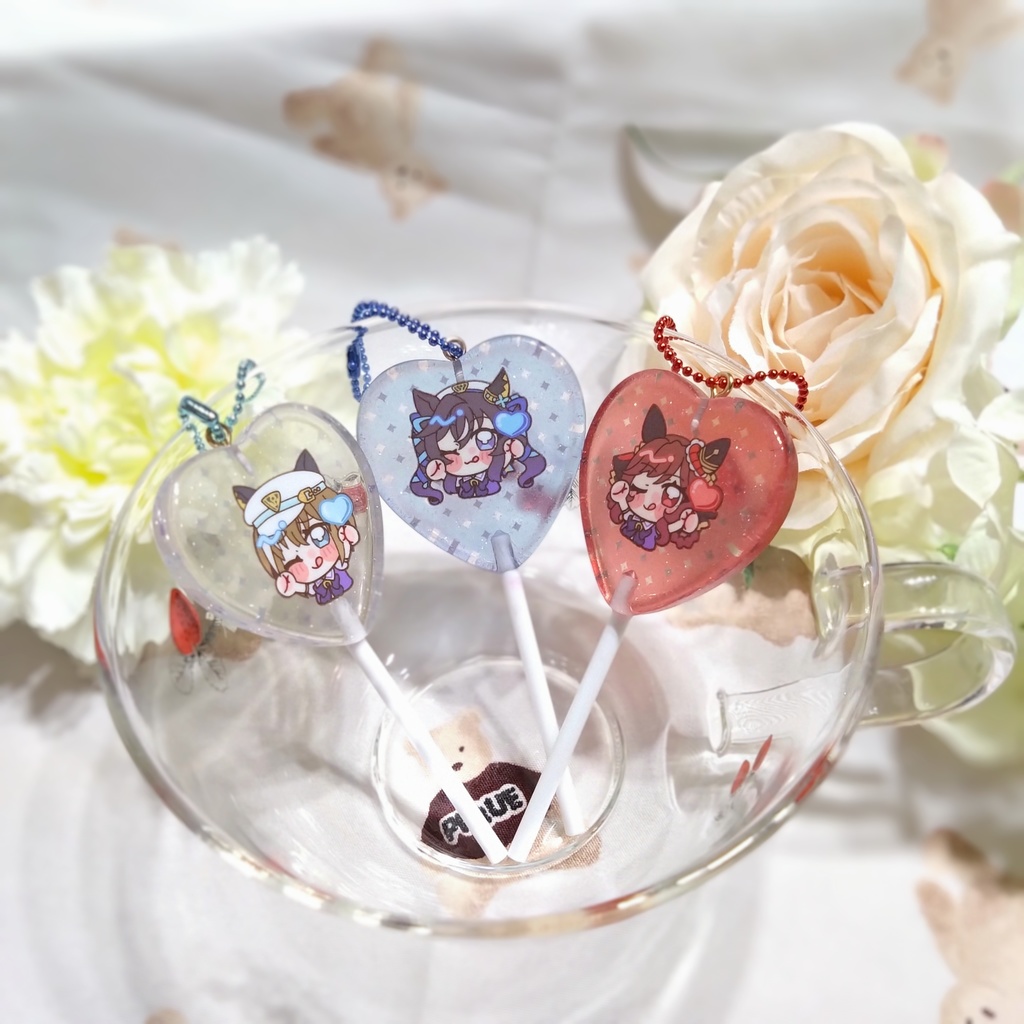 ペロキャンキーホルダー