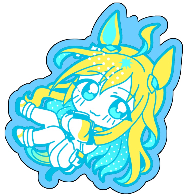 ネオユニヴァースクリアアクリルキーホルダー