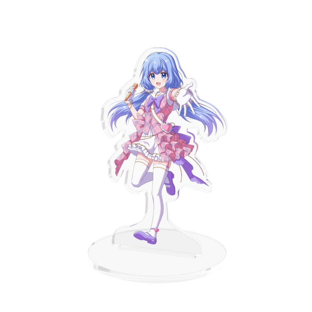 【新キービジュアル】キミのアイドル！？なるかさんアクリルフィギュア