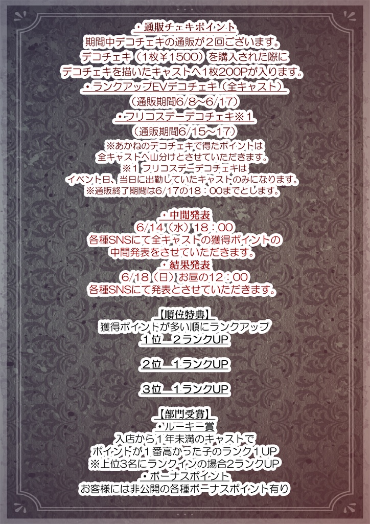 ランクアップイベント【全キャスト】