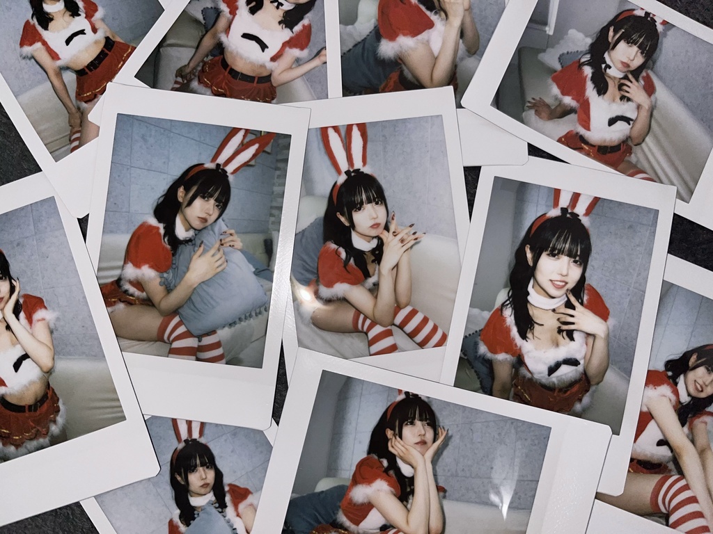 サンタさんチェキ🎄.*