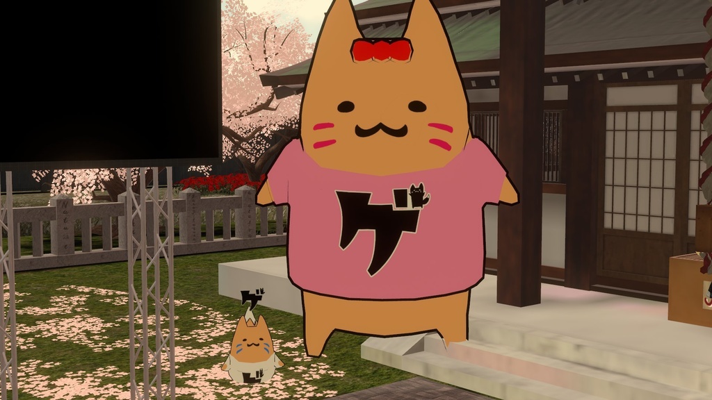 ゲイナー3Dファンアバター<cluster用&VRchat用>