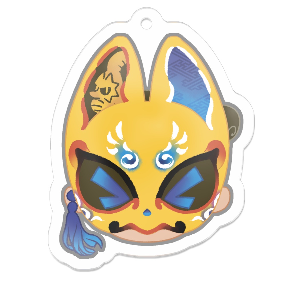 にちりゅうキーホルダー