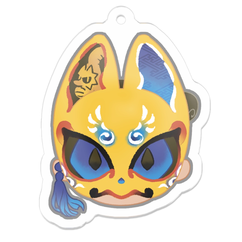 にちりゅうキーホルダー