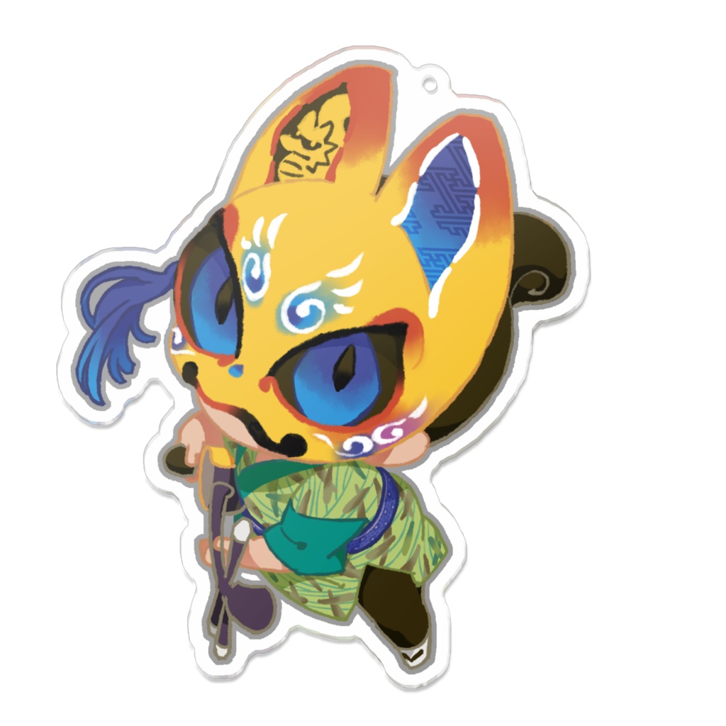 にちりゅうキーホルダー