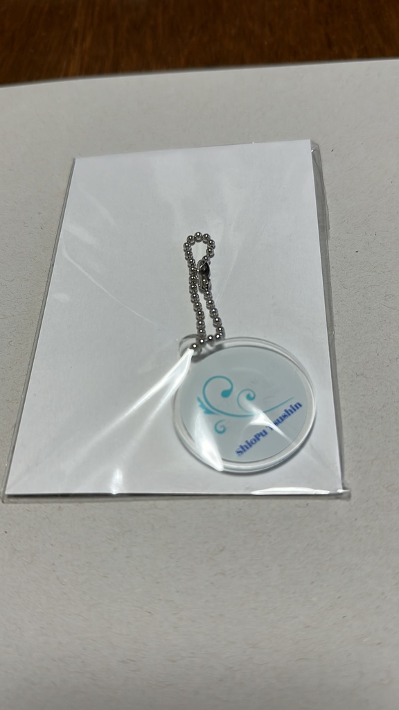 潮風ロゴ ボールチェーンキーホルダー