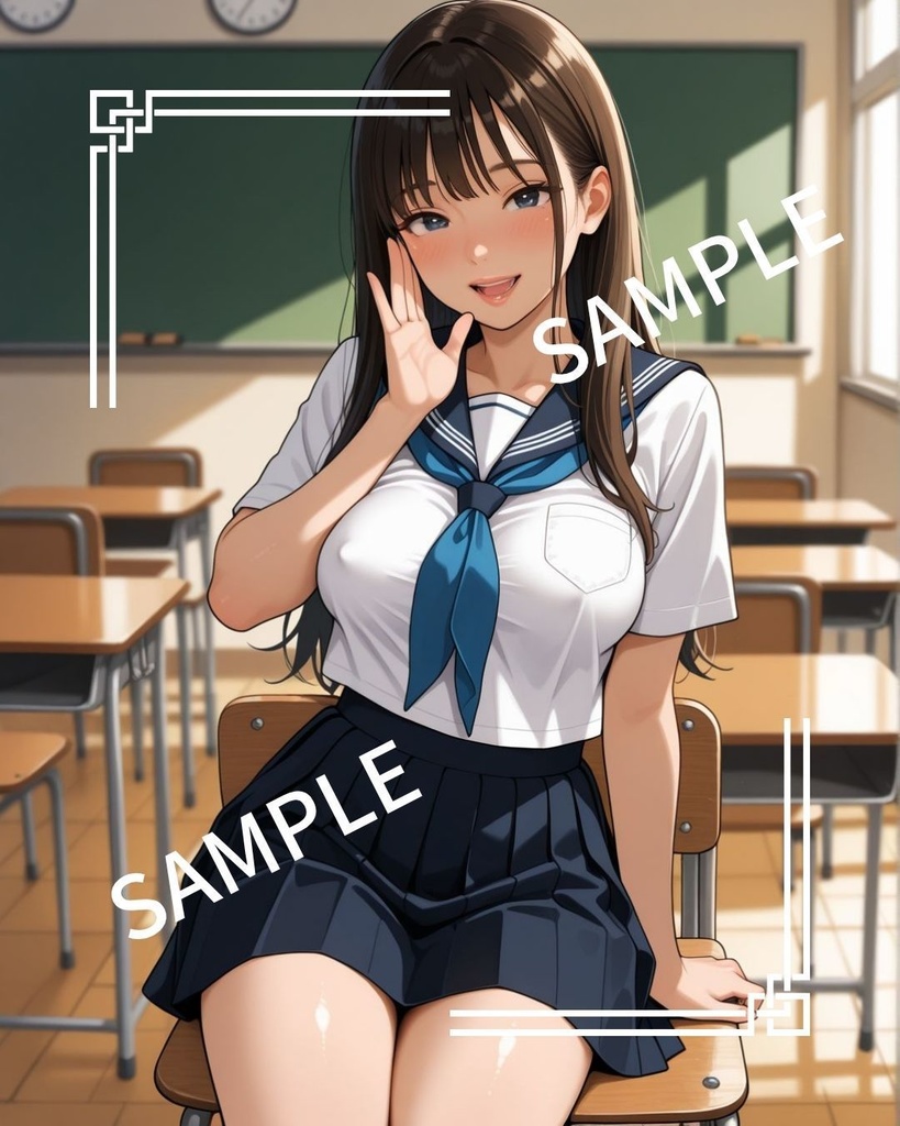 【2次利用可】制服女子 CG素材集【165枚】