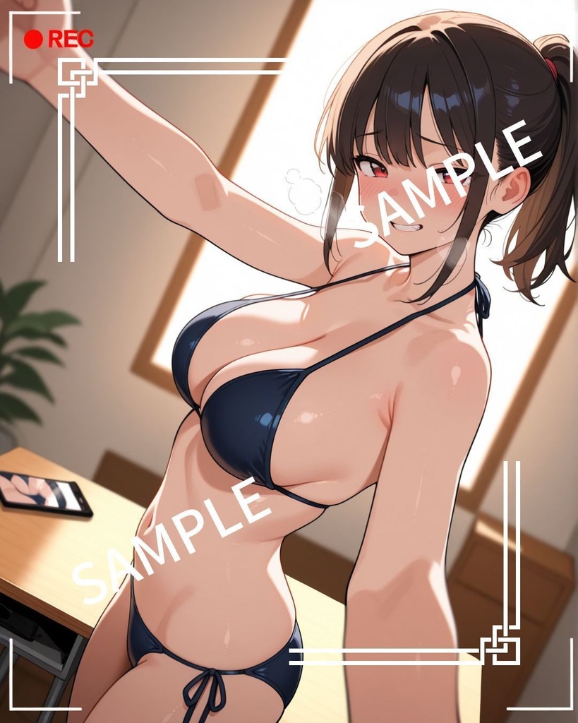 【2次利用可】自撮女子 CG素材集【152枚】