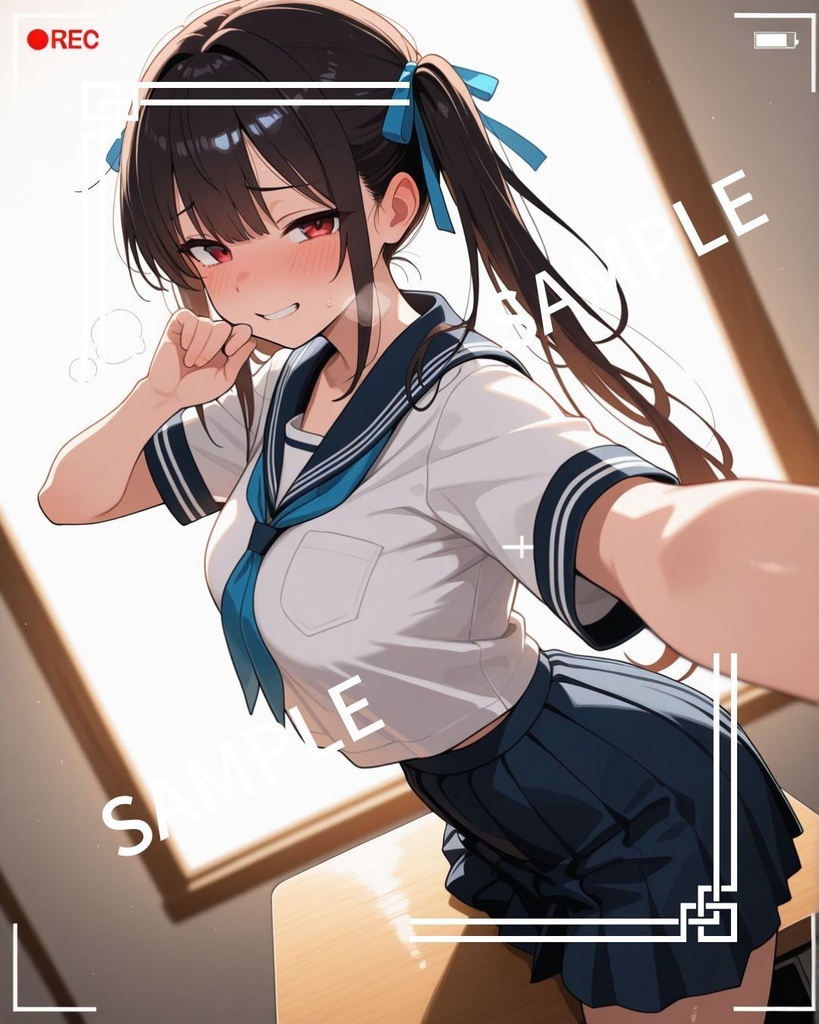 【2次利用可】自撮女子 CG素材集【152枚】