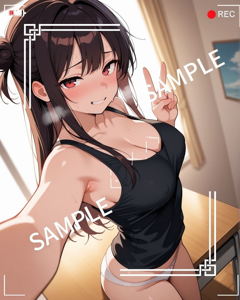 【2次利用可】自撮女子 CG素材集【152枚】