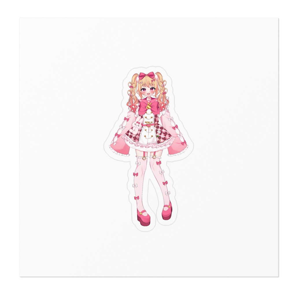 ステッカー(アイドル等身)