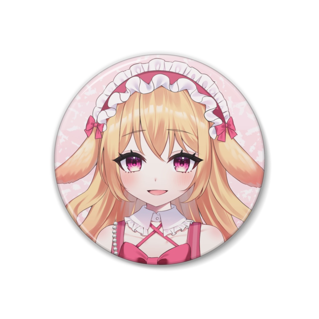 缶バッジ(うさぎ姿)