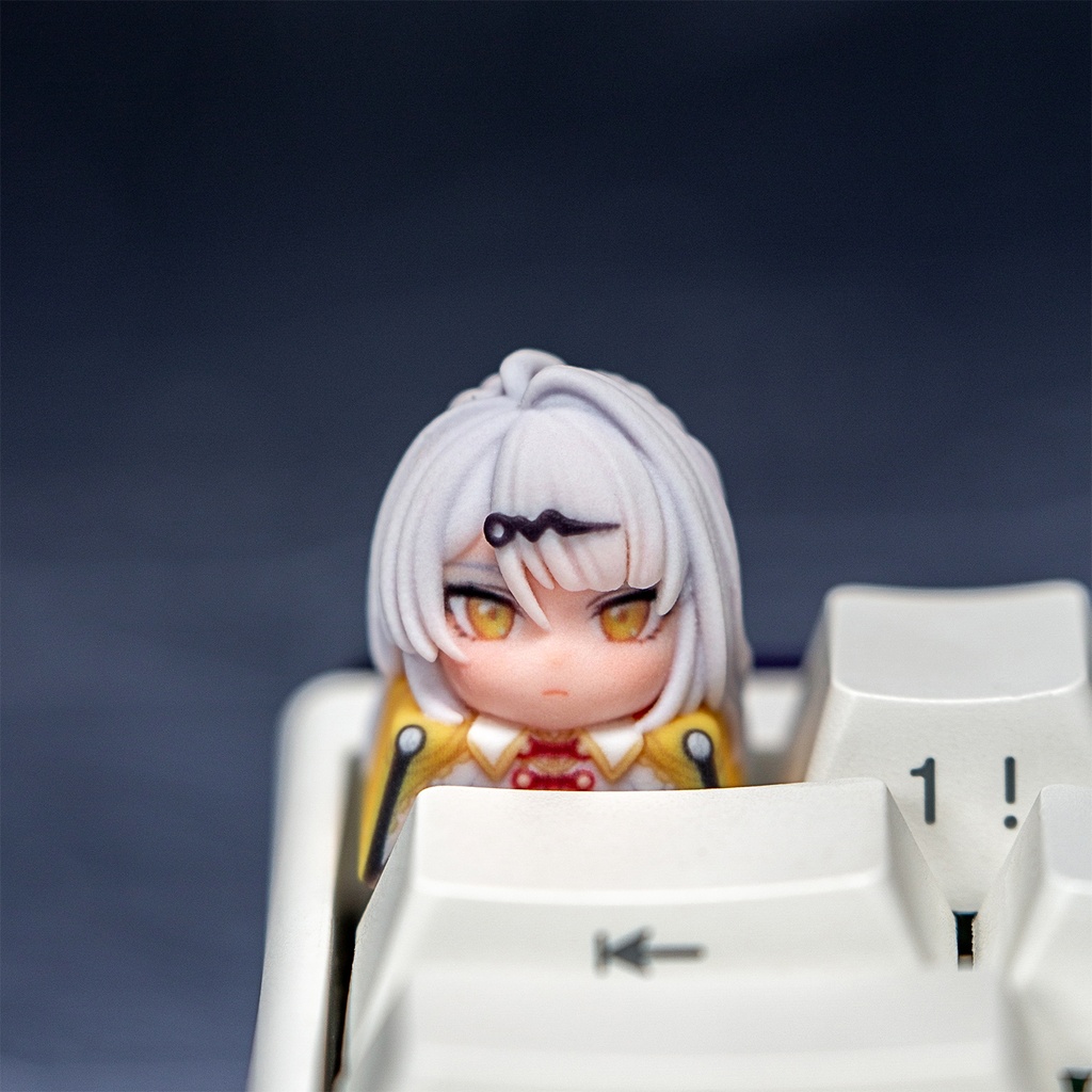 ゼンレスゾーンゼロ ゼンゼロ風 メカニカルキーボードデフォルメキーキャップ 第1弾 儀玄・アストラ・星見雅・エレン 4種選択可 MXスイッチ対応 超高精細彩色レジン造形 同人グッズ