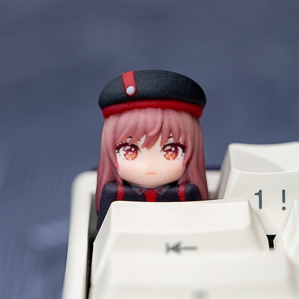 勝利の女神:NIKKE 妮姬風 メカニカルキーボードデフォルメキーキャップ 第3弾 モダニア(神罰)・ラピ・アニス・バイパー(毒蛇) 4種選択可 MXスイッチ対応 超高精細彩色レジン造形 同人グッズ