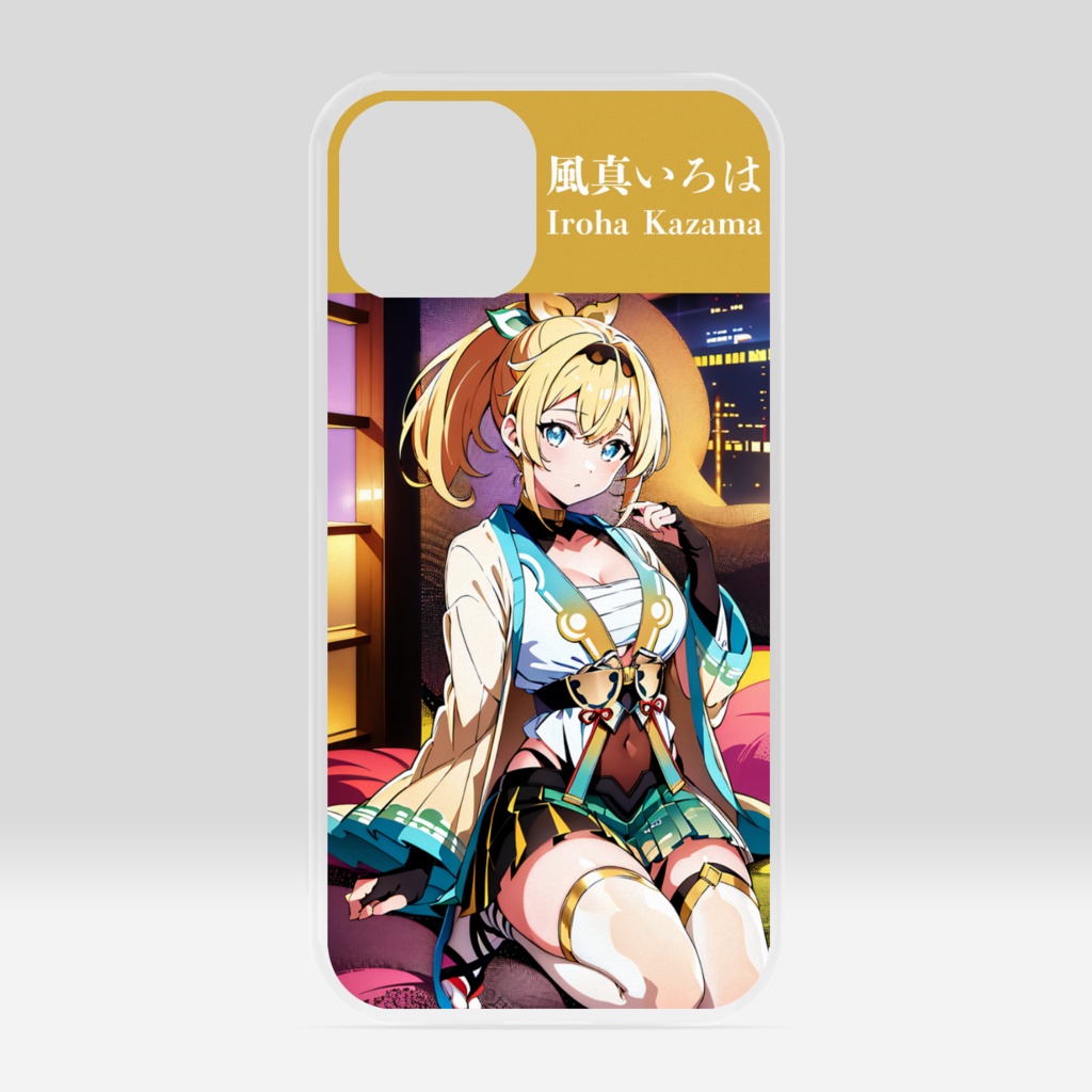 【非公式】風真いろは クリアiPhoneケース - iPhone 13