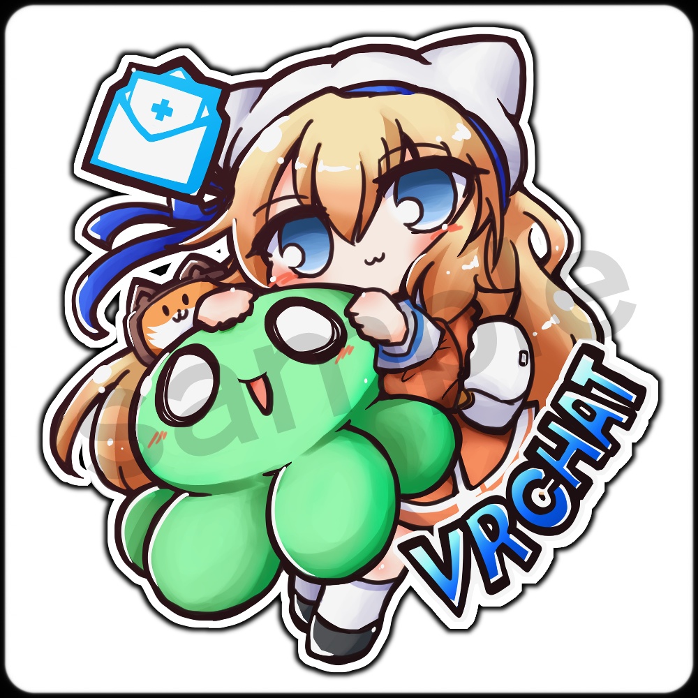 【アクリルキーホルダー / ステッカー】VRCタイトルのキッシュちゃん