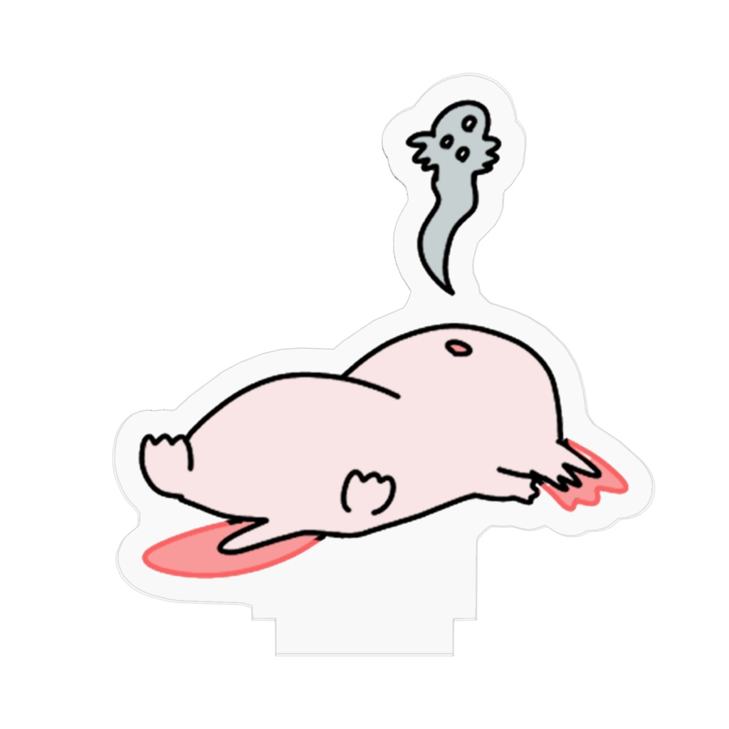 アクリルフィギュア-るーぱーくん(脱力)