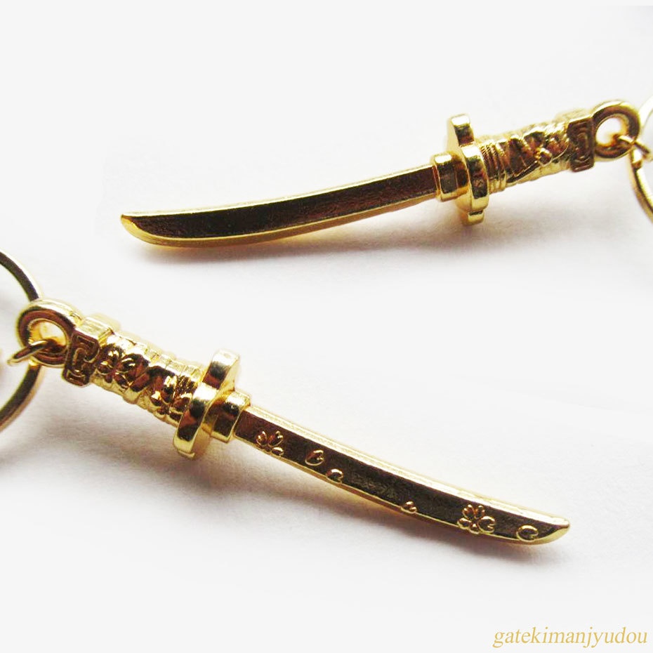 三日月宗近イメージ◆ピアス【イヤリング等パーツ交換可】