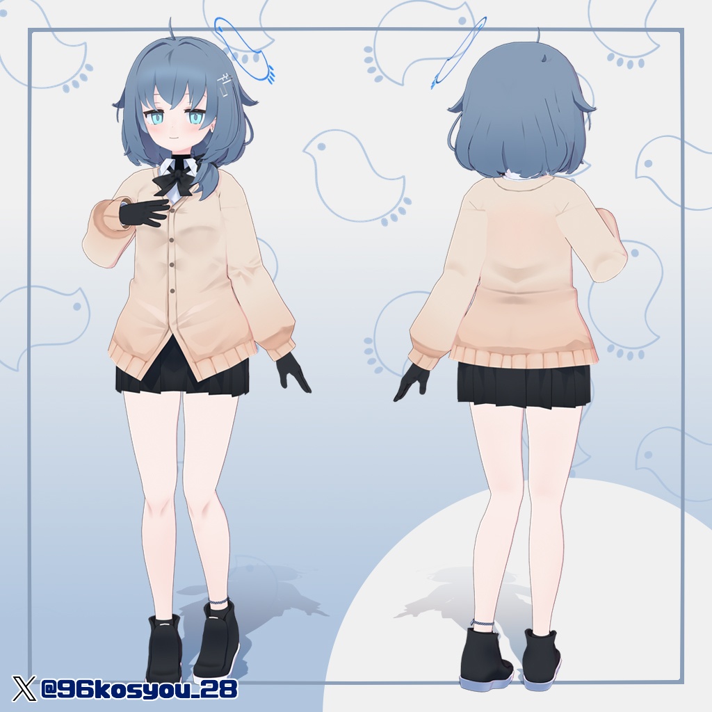 3Dモデル【ミコジンちゃん】