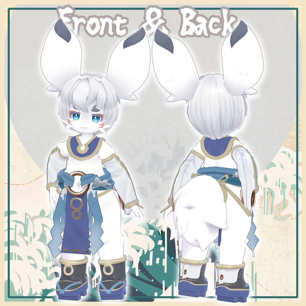 イナバ君 / オリジナル3Dモデル