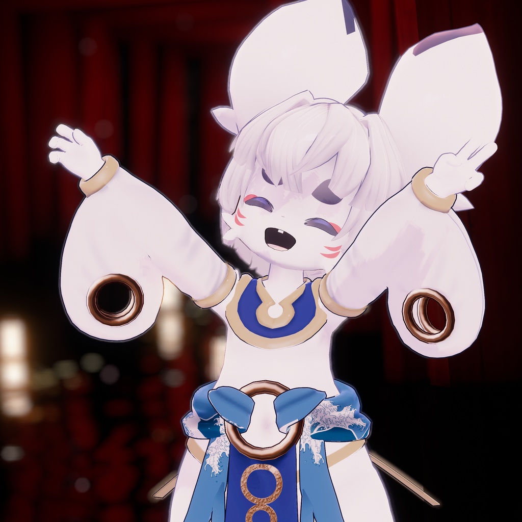 イナバ君 / オリジナル3Dモデル