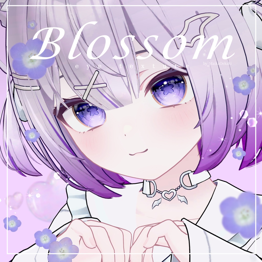 【6アバター対応】🌸Blossom Eye Texture🌸