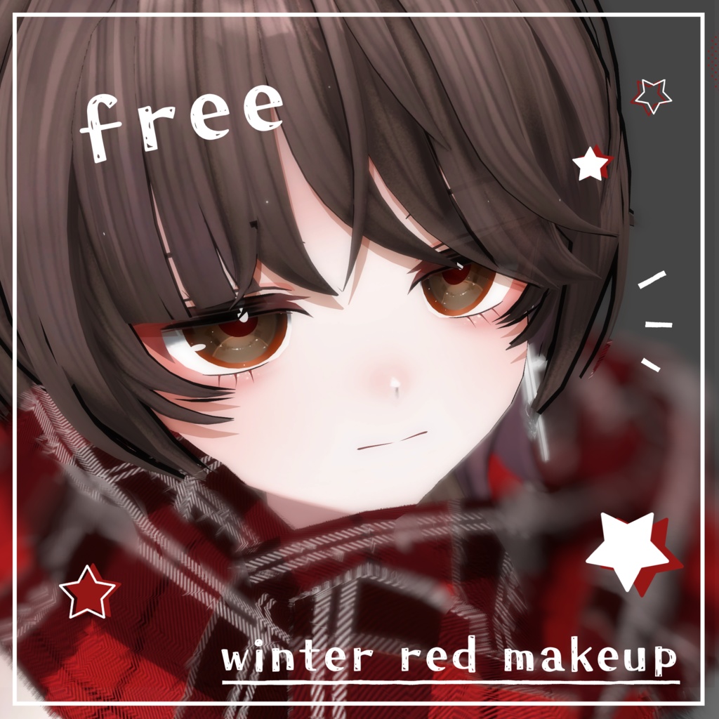 【無料】winter red makeup texture 【Rize専用】