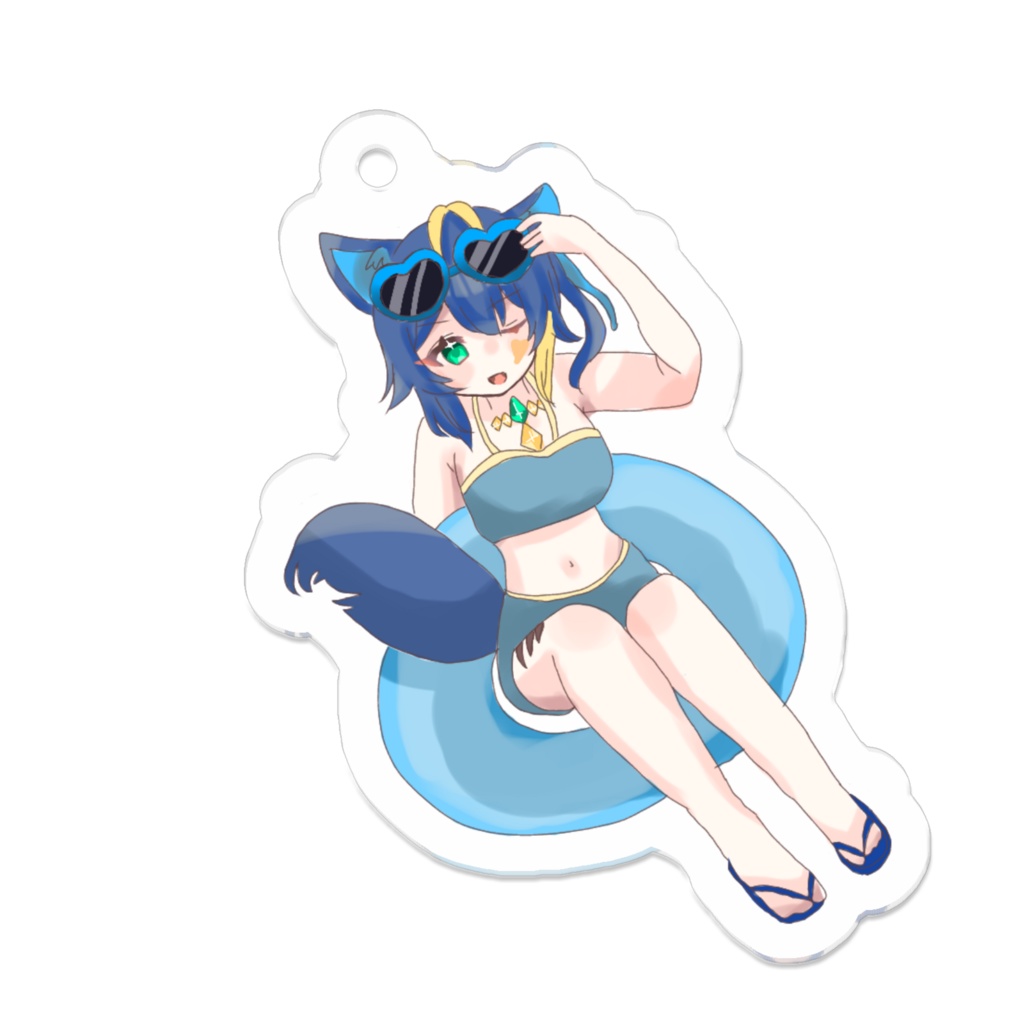 「ColorSing 7月 ver」アクリルキーホルダー