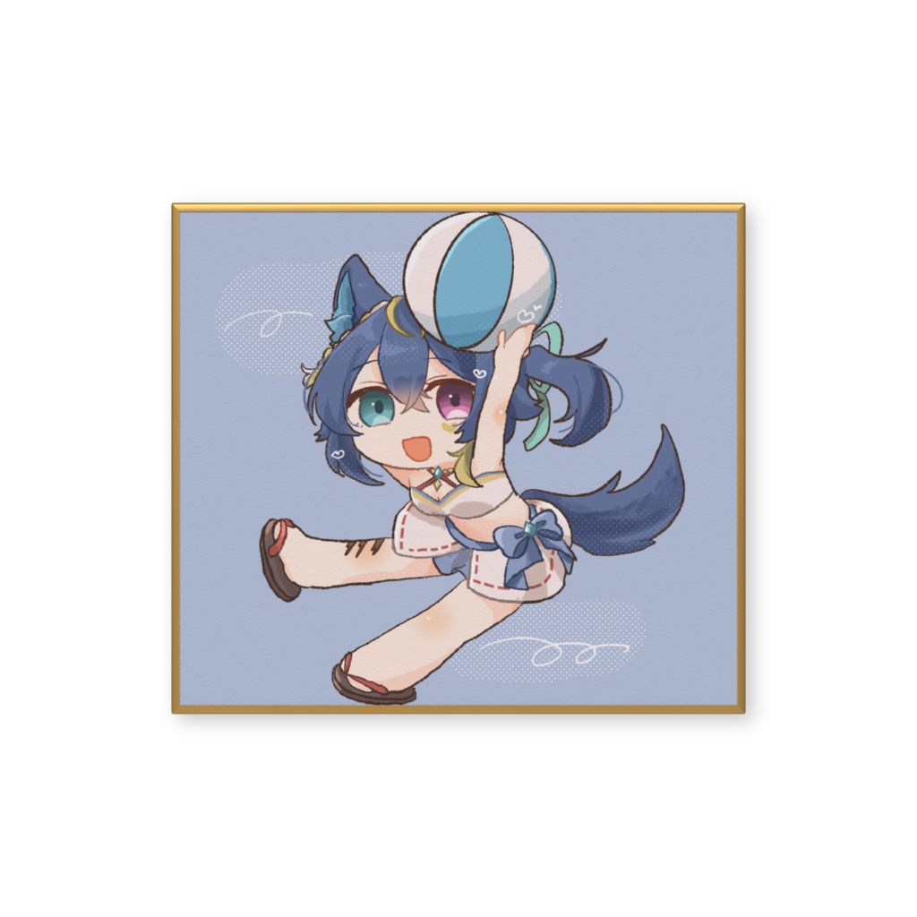 「ColorSing 8月 ver」色紙 - ミニ